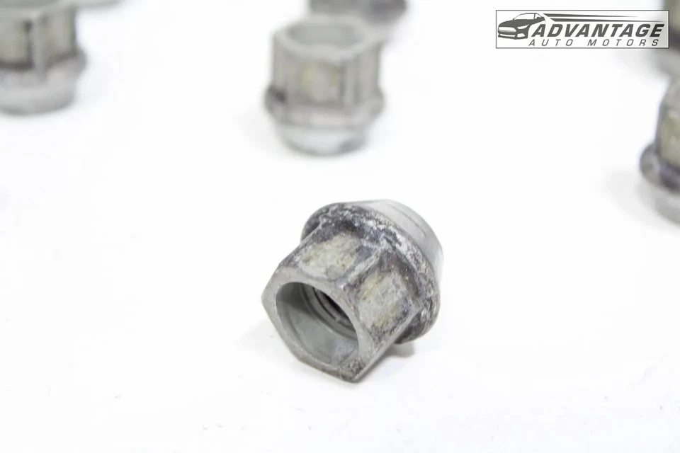 2016-20 TESLA MODEL S FRONT OR REAR WHEEL RIM LUG BOLT NUT SILVER SET OF 20 OEM - Image 4 of 4