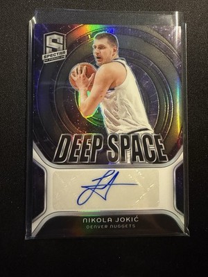 2023-24 Panini Spectra - Deep Space Signatures Nikola Jokić #DSS- /35 Auto