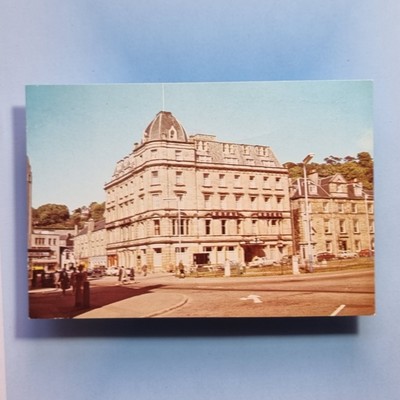 Rothesay Dunoon Argyll & Bute Postkarte um 1978 Royal Hotel jetzt verlassen Schottland