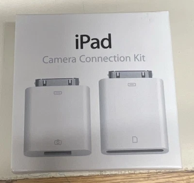 Apple Ipad Camera Connection Kit MC531ZM/A Model A1362, A1358 Discontinued NIB - Image 1 of 4