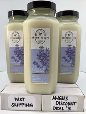 Bath Body Works Aromatherapy Lavender Vanilla  Luxe Bubble Bath “3 Pack” 15 OZ