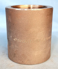 STAINLESS STEEL COUPLING SIZE: 2"