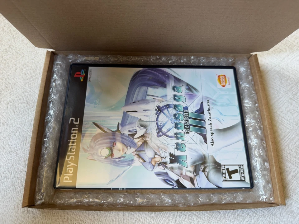 Xenosaga Episode III Also sprach Zarathustra PS2 - NTSC-U/C USA VGC CIB Natural - Image 3 of 4