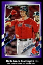 2021 Topps Chrome Update Bobby Dalbec #USC23 Boston Red Sox Purple Refractor