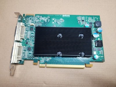 MATROX M9120-E512F PCIe X16 GRAPHICS CARD DUAL DVI