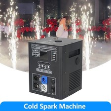 750W LCD Screen Cold Spark Machine Stage Effect DMX DJ Event Show Wedding DMX512