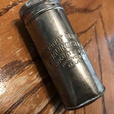 Handy Grip Shaving Stick Colgate Co. Vintage Tin Metal Holder New York USA