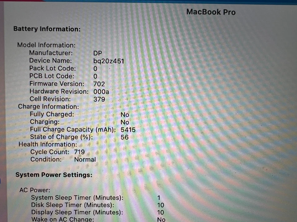 Apple MacBook Pro A1502 Retina,8G Ram,256G SSD - Bild 3 von 4