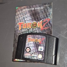 Turok 2: Seeds of Evil Game (Nintendo 64 | N64) *CART  & MANUAL*