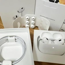 Apple Earphones Pro 2nd Generation Right & Left Pods with Wireless Charging Case