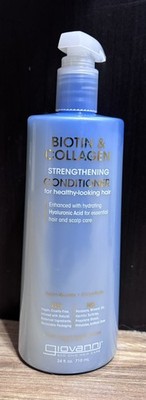 Giovanni Biotin and Collagen Conditioner 24oz Volumizing for All Hair Types