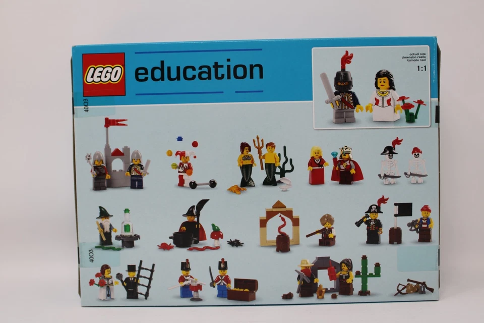 Lego Education - 9349- Fairytale & Historic Minifigure Set - Factory Sealed EX - Image 2 of 4