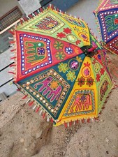 10 pc Traditional Wedding Decor Umbrella Hippie Umbrella Colorful Sun Shade 5 pc