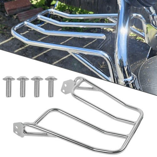 Steel Rear Luggage Rack Carrier Bracket For Yamaha V-star XVS 1300 XVS 950 09-16 - Picture 1 of 10