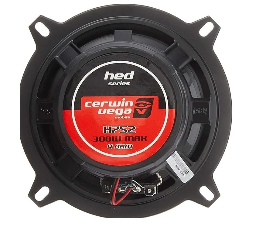 Cerwin Vega 5.25" & 4x6" Truck coax Door Speakers w/Install Kit for 1995-06 GM - Image 3 of 4