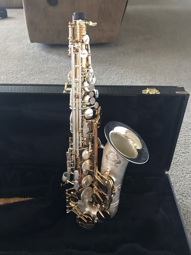 Cannonball Big Bell Stones Series Alto Saxophone w/ Picasso Jasper Stones - Picture 1 of 12