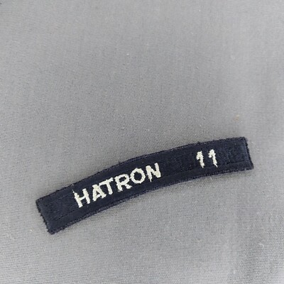 Hatron 11 Heavy Attack Squadron 11 3.5'' Tab Rocker Ribbon Patch