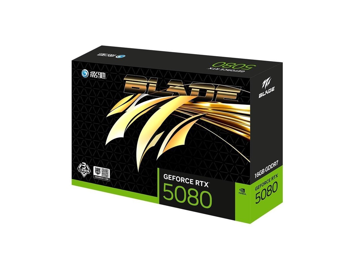 GALAX NVIDIA RTX 5080 Magic Blade OC Desktop computer discrete