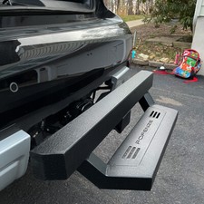 Universal 2 Receiver Trailer Towing Rear Hitch Step Bar Bumper Protection Guard Universal 2 Receiver Trailer Towing Rear Hitch Step Bar Bumper Protection Guard