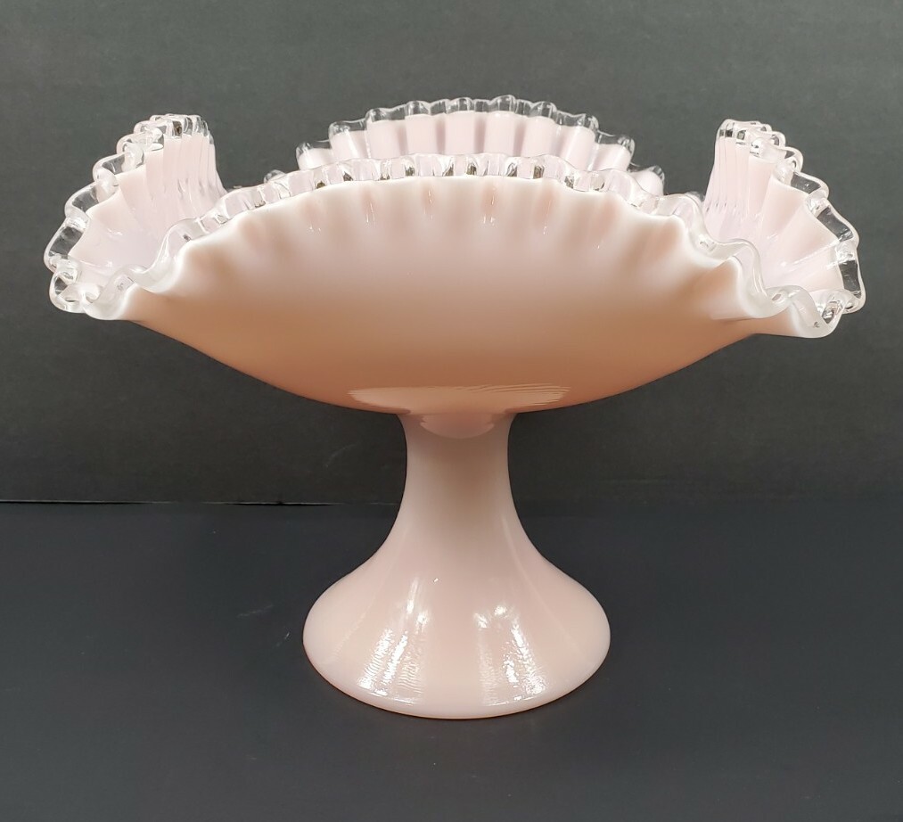 フェントン　アンティークガラス　小物入れ　Fenton silver crest 172231684_o2.jpg?