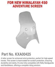 "ADVENTURE SCREEN FIT FOR ROYAL ENFIELD NEW HIMALAYAN 450.