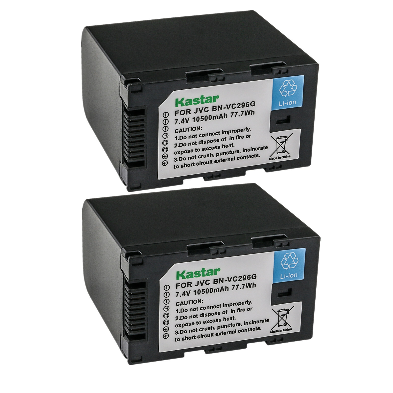 Kastar BN-VC296G Battery Pack Replace for JVC GY-HC500 GYHC5