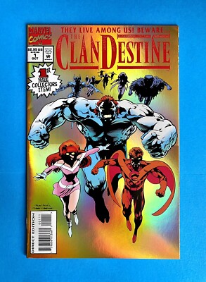 CLANDESTINE #1 (VOL 1)  ALAN DAVIS  MARVEL COMICS / OCT 1994 / V/G / 1ST PRINT