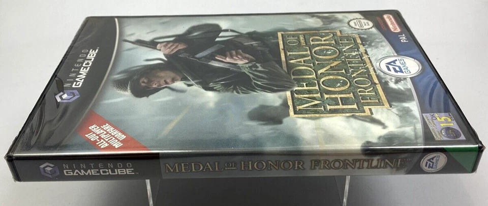 Gamecube Medal Of Honor Front Line , UK Pal, New Factory Sealed, *Flawed* - Image 4 of 4