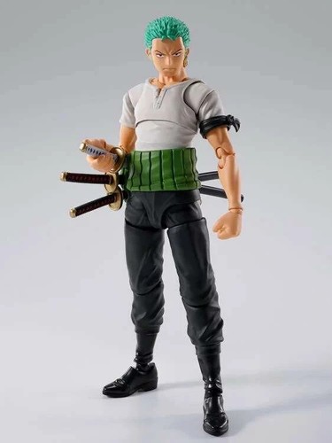 Bandai S.H.Figuarts SHF One Piece Roronoa Zoro Romance Dawn - Foto 5 di 7