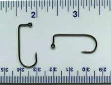 100 Matzuo CP117010 Black Aberdeen 90 Degree Jig Fish Fishing Hooks size 2