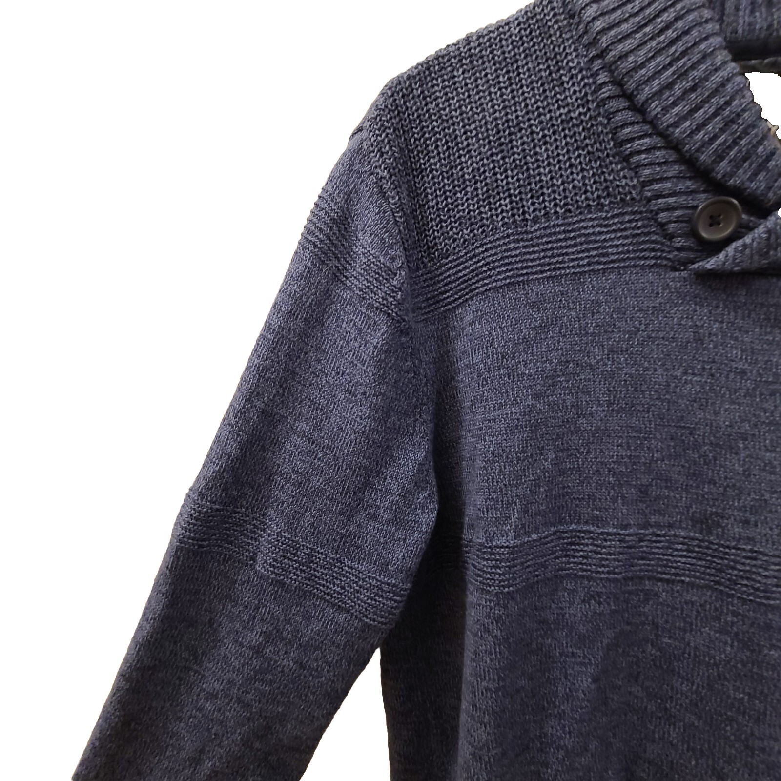 Method Shawl Collar Pullover Sweater Blue Men's S… - image 4