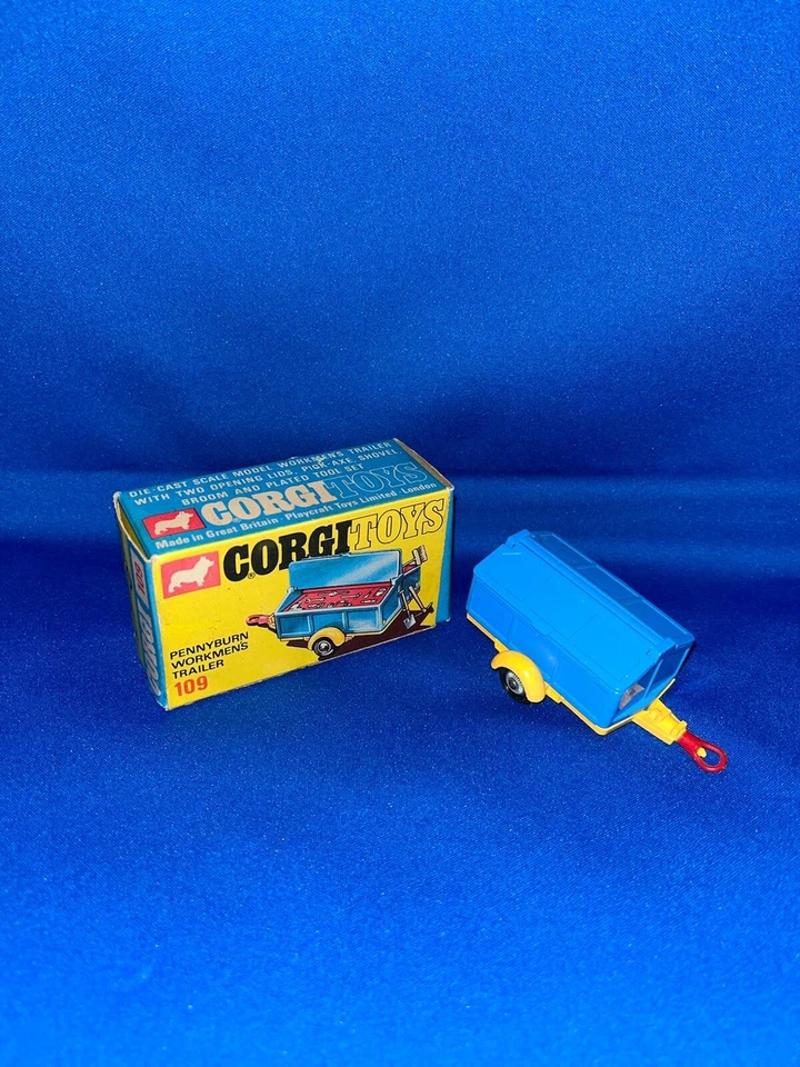 🔥ВИНТАЖНЫЙ РАБОЧИЙ МУЖСКОЙ ТРЕЙЛЕР CORGI 109 PENNYBURN КАК НОВЫЙ. ОРИГИНАЛЬНАЯ КОРОБКА ПОЧТИ КАК НОВАЯ - Изображение 2 из 4