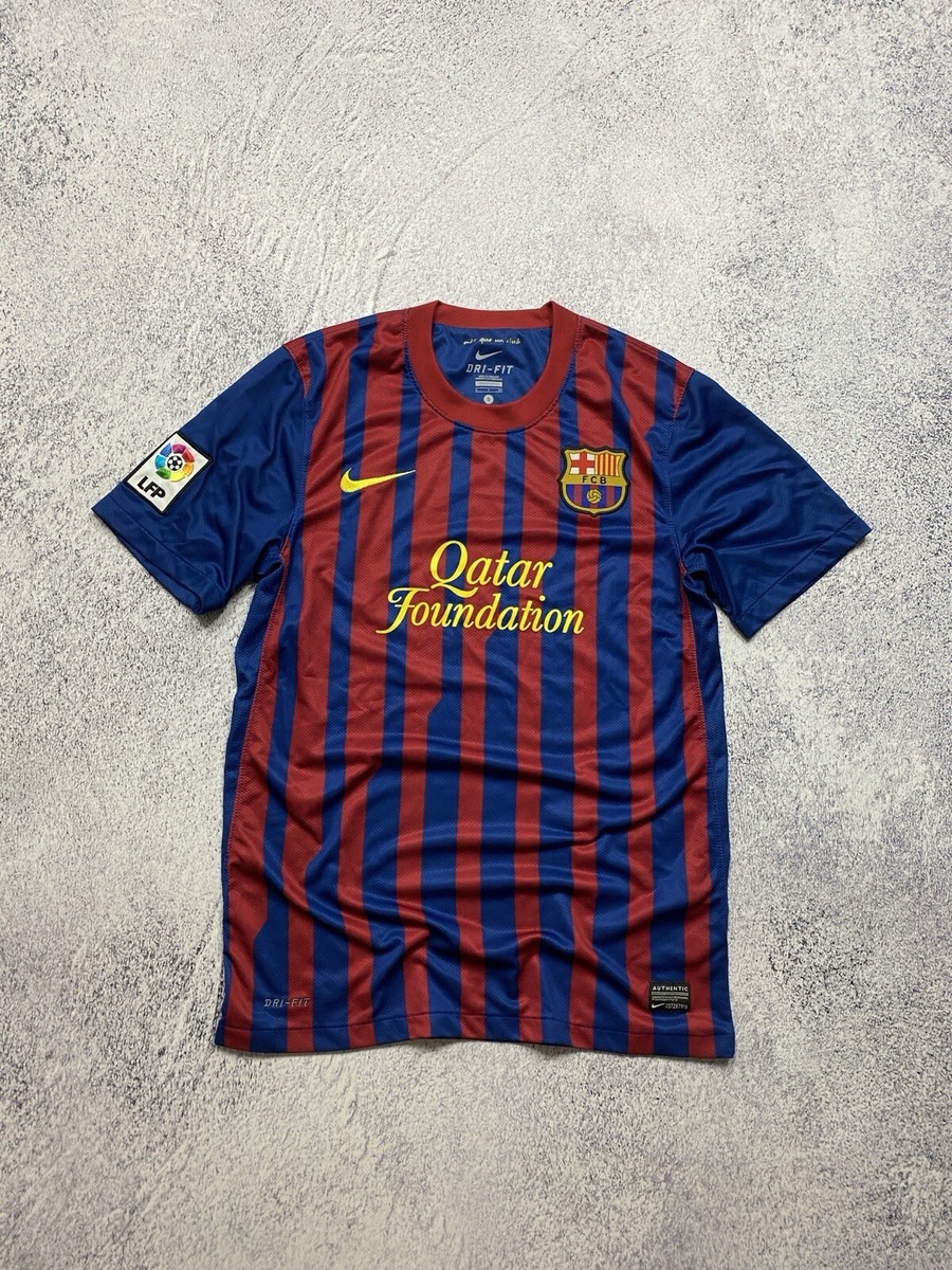 Nike FC Barcelona 2011/2012 Home Kit Soccer Jersey Football Shirt