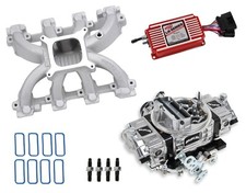 Edelbrock Ls Intake Brawler 750 Carb Kitignition Ctrlstudsgasketsls1ls6