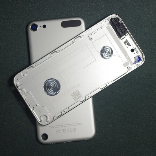 For iPod Touch 5th White Grey Red Pink Blue Yellow original back cover rear case - Picture 6 of 13
