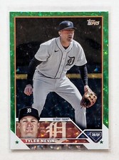 2023 Topps Update Tyler Nevin Green Foilboard /499 #US89 Oakland Athletics
