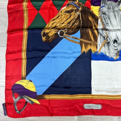 Ralph Lauren Purple Label Vintage Horses and Horse Bit PRE- OWNED