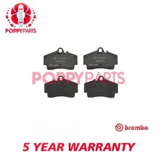 Fits Porsche Boxster 1996-2012 911 1997-2012 Brake Pads Set Rear Poppy