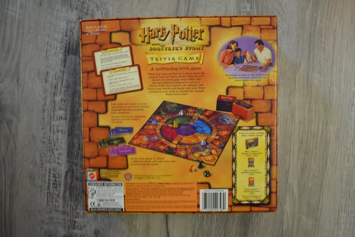 Vintage Harry Potter and the Sorcerers Stone Board Game (2000) - 100%  Complete