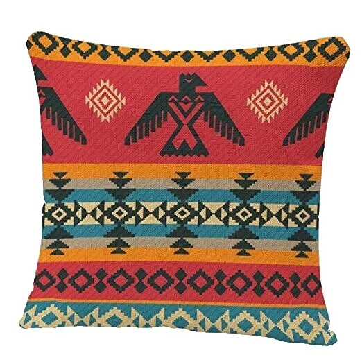 Almohadas de Decoración para el hogar cuadrado geométrico Case