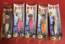 DTD DIAMOND SOFT Silicon Squid Fishing Lure 1.0 Lot 5