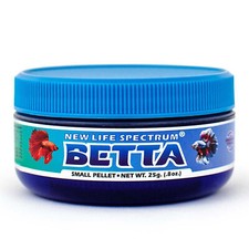 New Life Spectrum BETTA Regular Pellet 25g Fish Food Pellets for Betta Fish