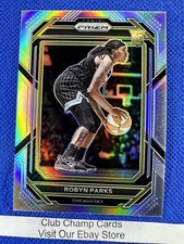 2023 #10 Robyn Parks WNBA Panini Prizm Basketball Silver Prizm RC Sky