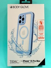 Body Glove Tidal Waterproof Case w/ MagSafe for iPhone 15 Pro Max - Powder Blue