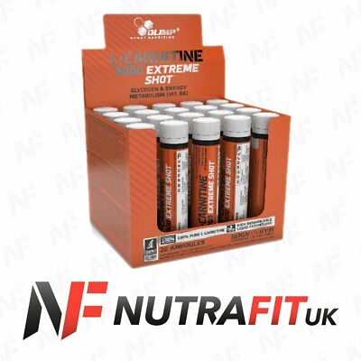 OLIMP L-CARNITINE 3000 EXTREME SHOT diet support energy metabolism fat loss 