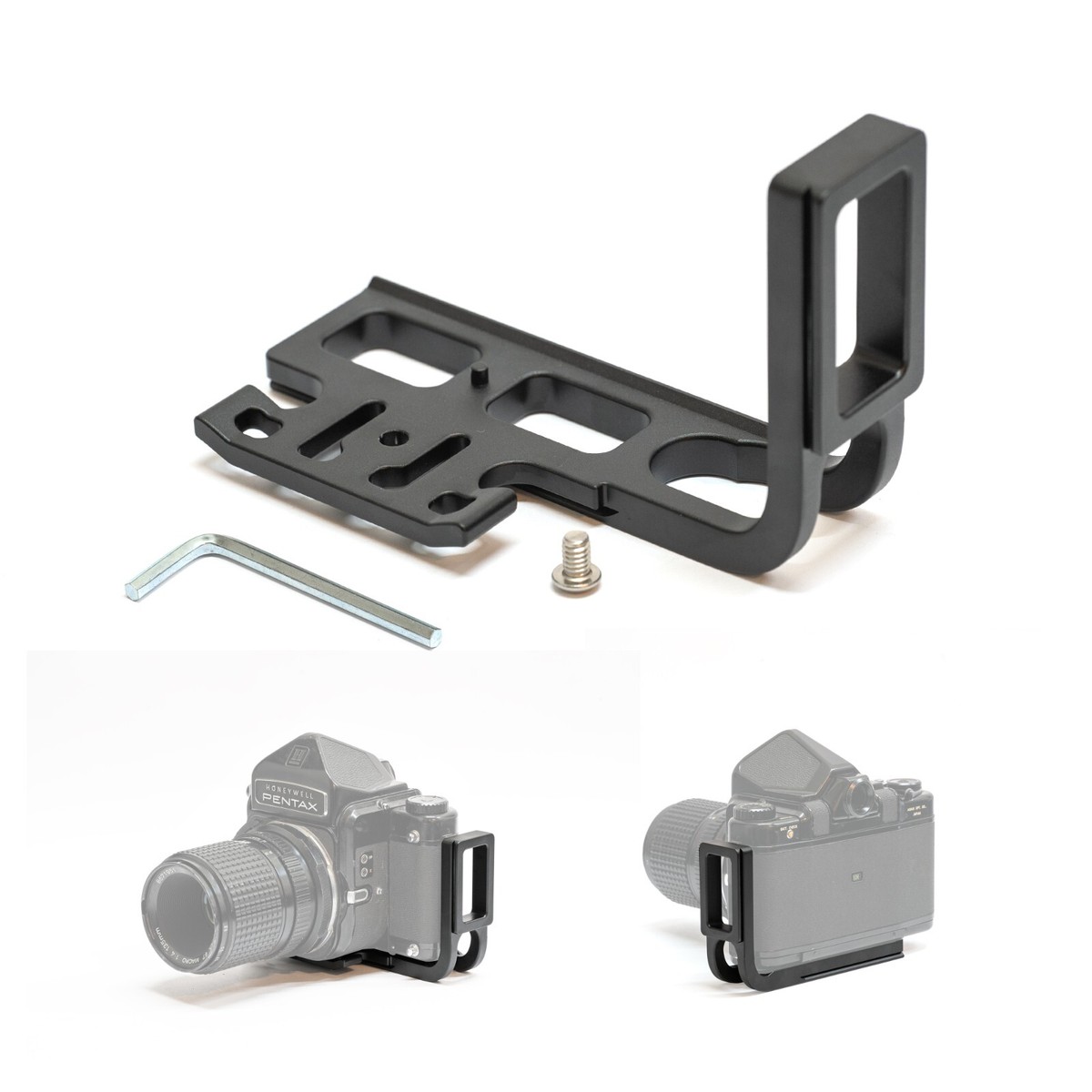 All Metal Aluminum Pentax 67 6x7 L-Bracket | eBay