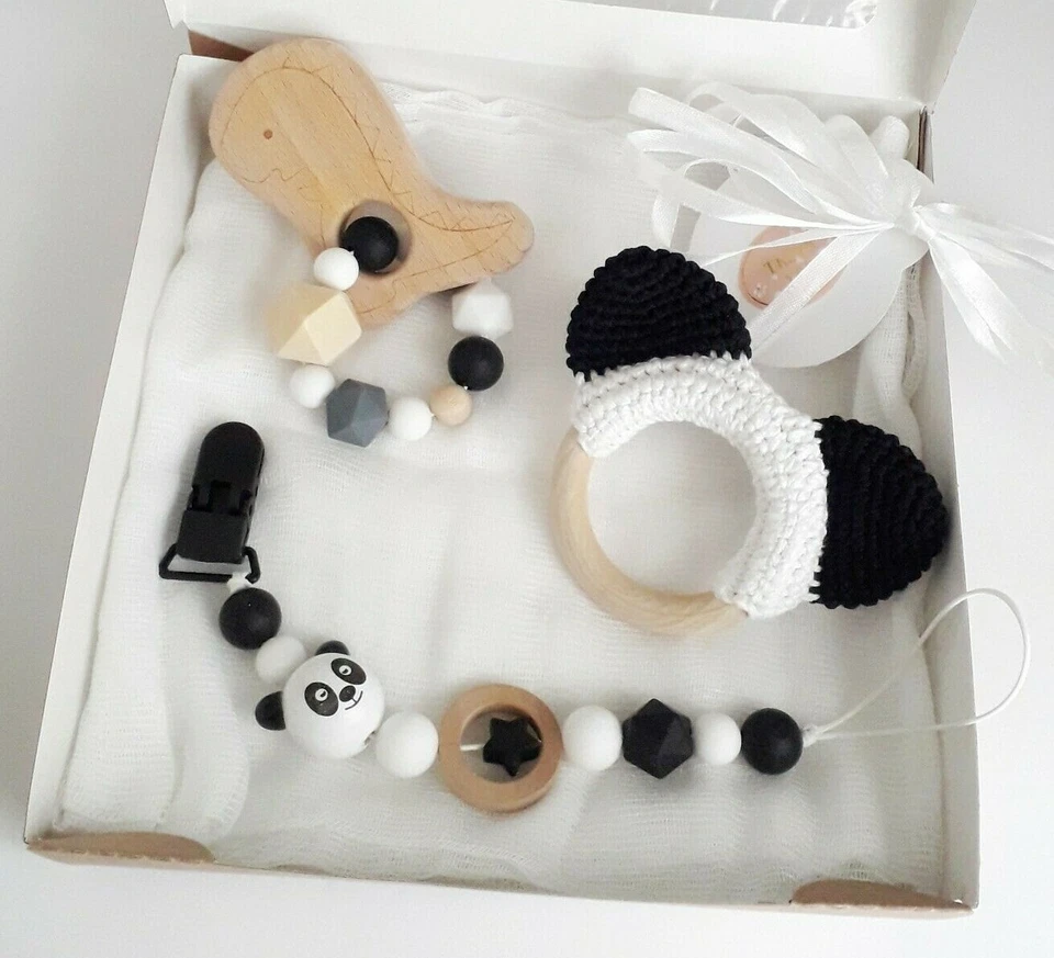 Navidad Bebé Caja Regalo Embarazada Regalo Recién Nacido Caja Regalo Niño Bebé Ahijado Regalo  Foto 3 de 4