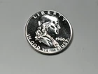 1960 Silver Proof Franklin Half Dollar from U.S. Mint Set 90% Silver  #7