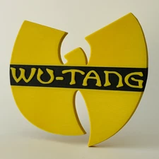 Wu-Tang Clan 3D Logo Shelf Desk Sign Wall Art Decorative