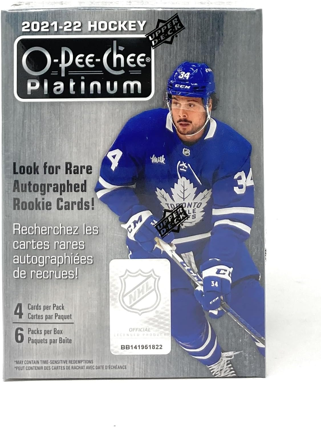 2021-22 O-Pee-Chee Platinum Hockey Blaster Box - Picture 12 of 12